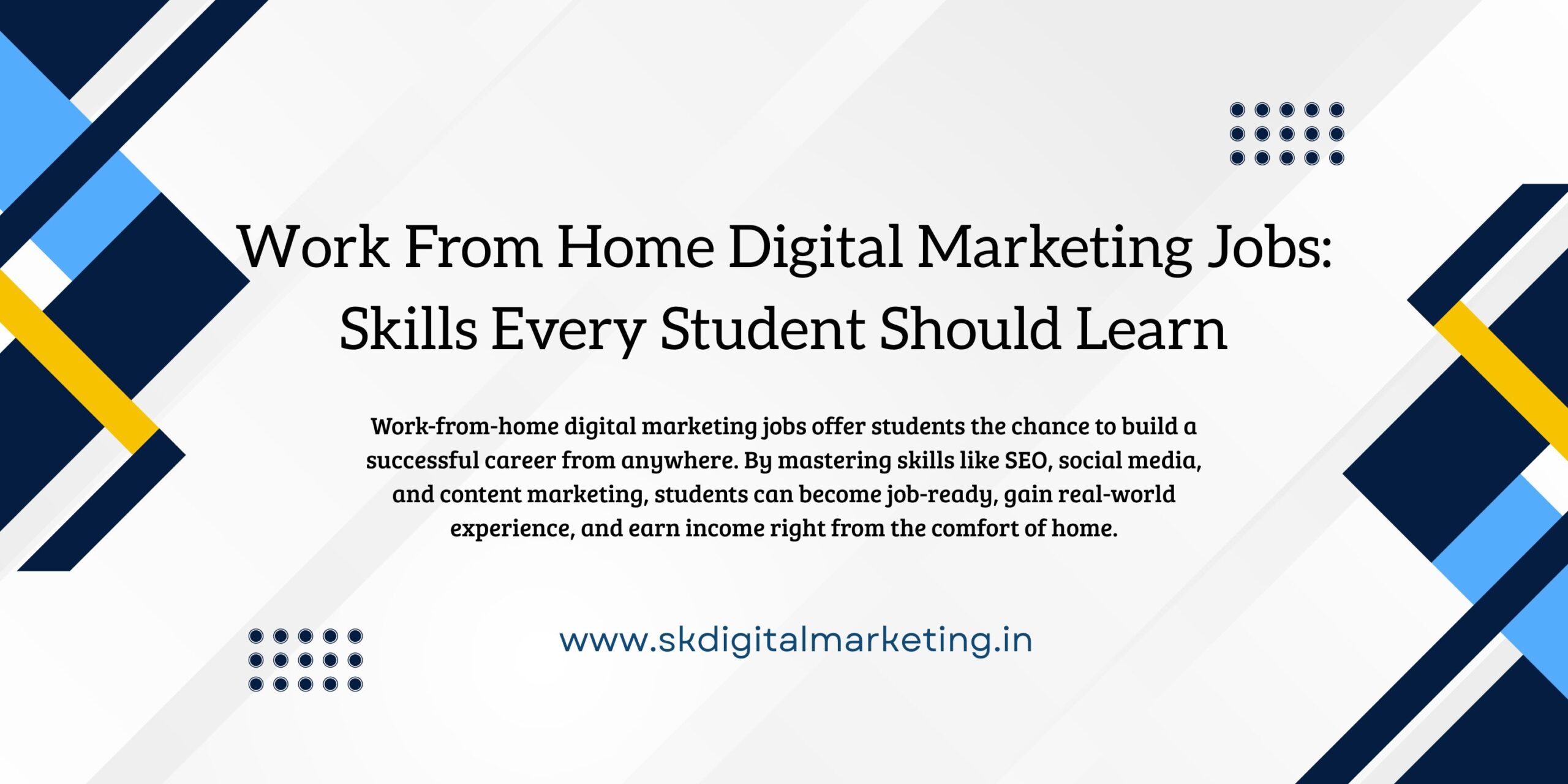 Work From Home Digital Marketing Jobs