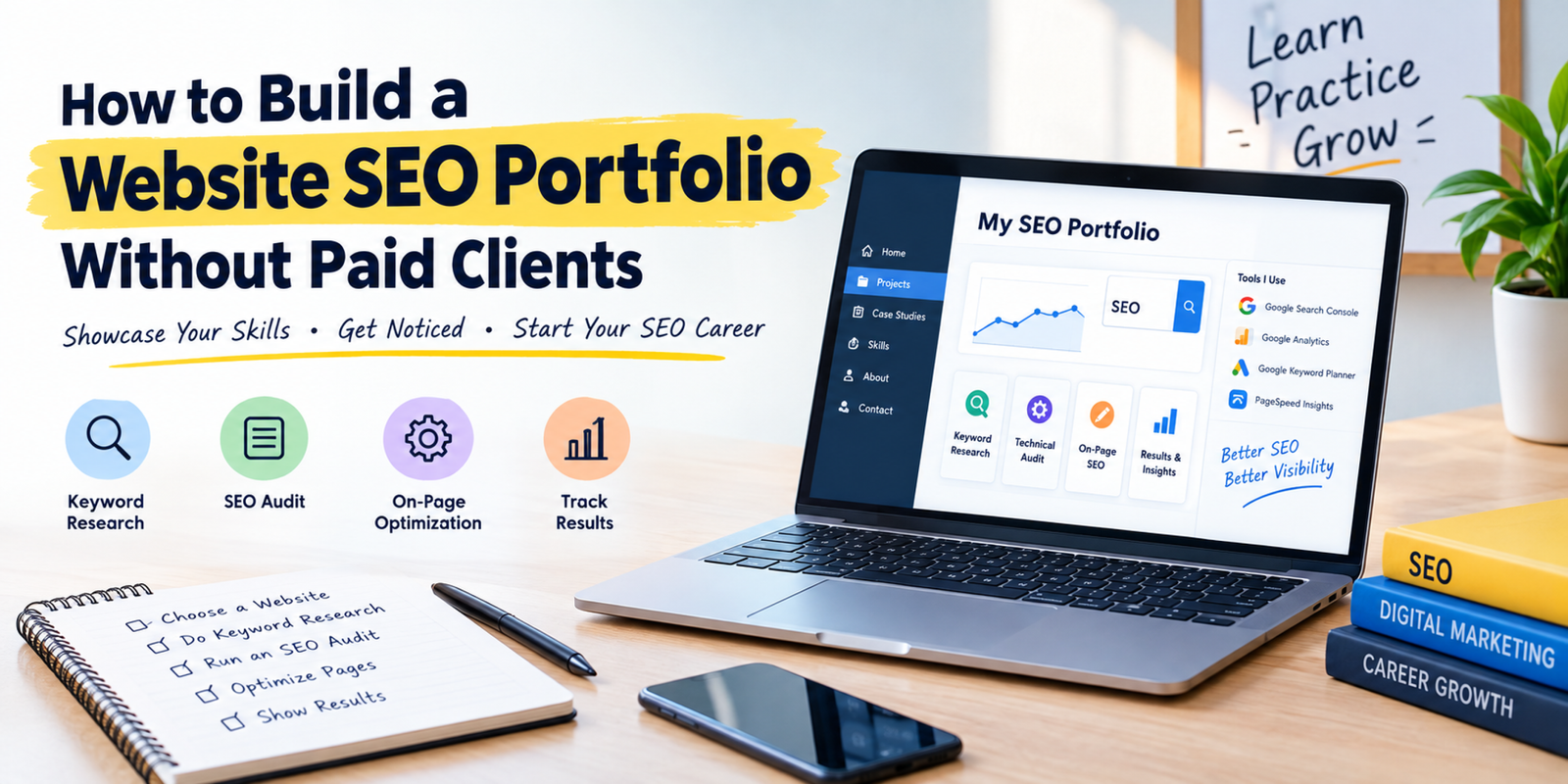 Build Your SEO Portfolio Without Clients