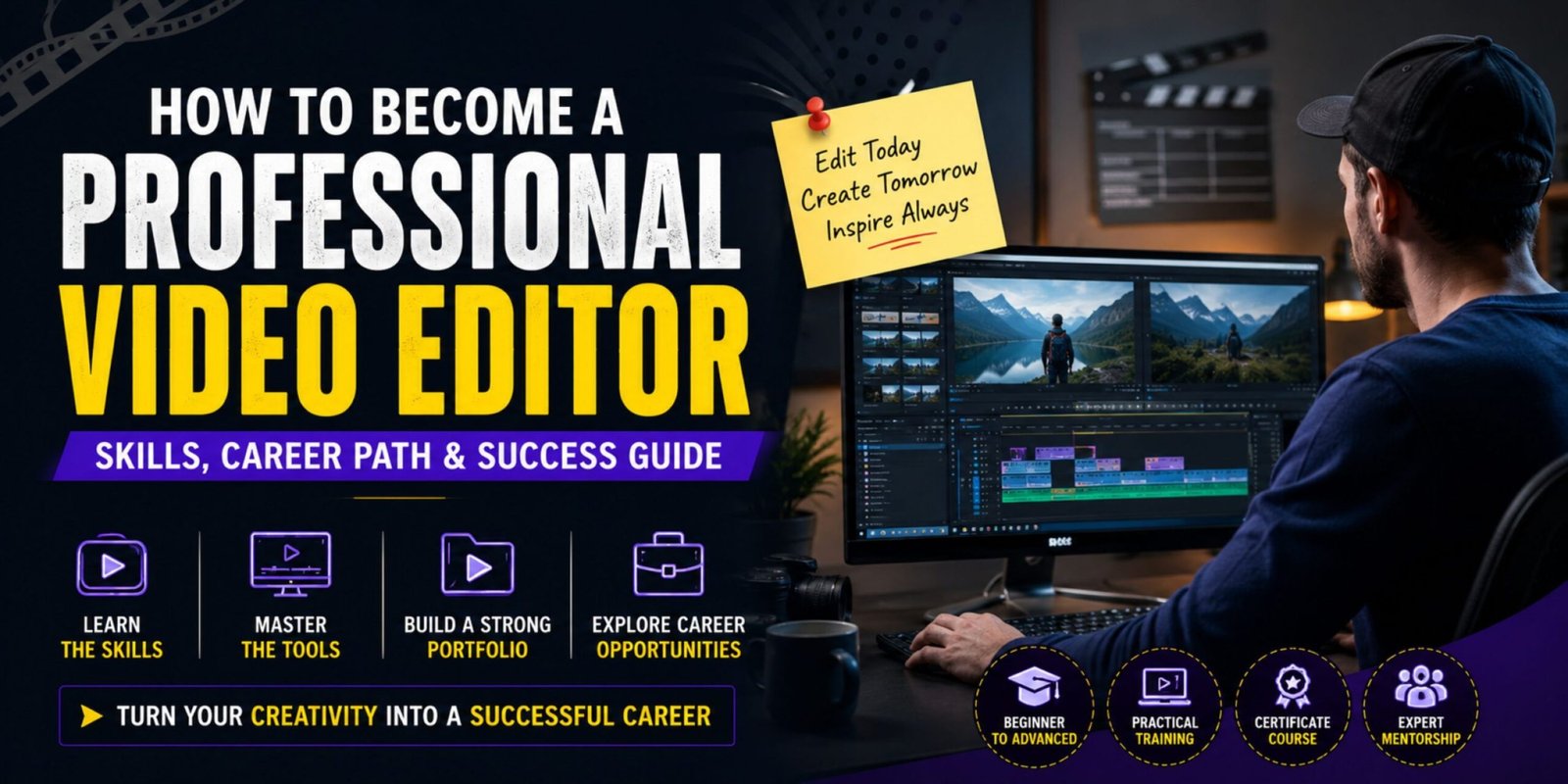 How to Become a Professional Video Editor